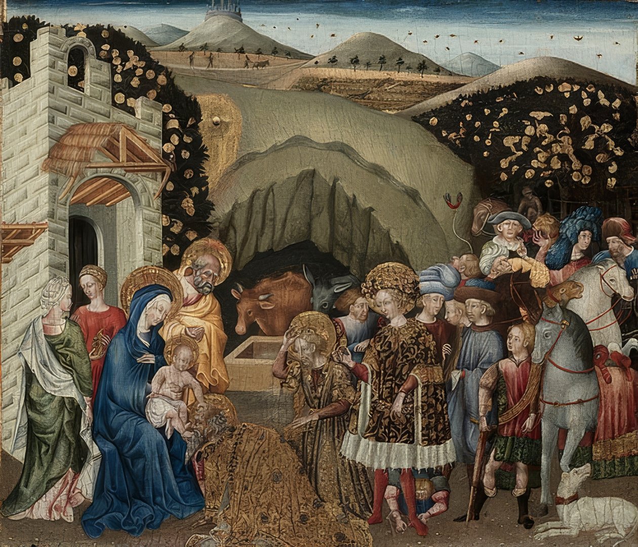 Adorazione dei Magi da Giovanni di Paolo