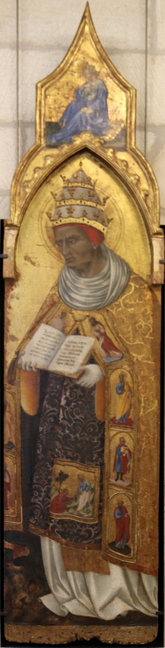 Francese: saint Clément da Giovanni di Paolo