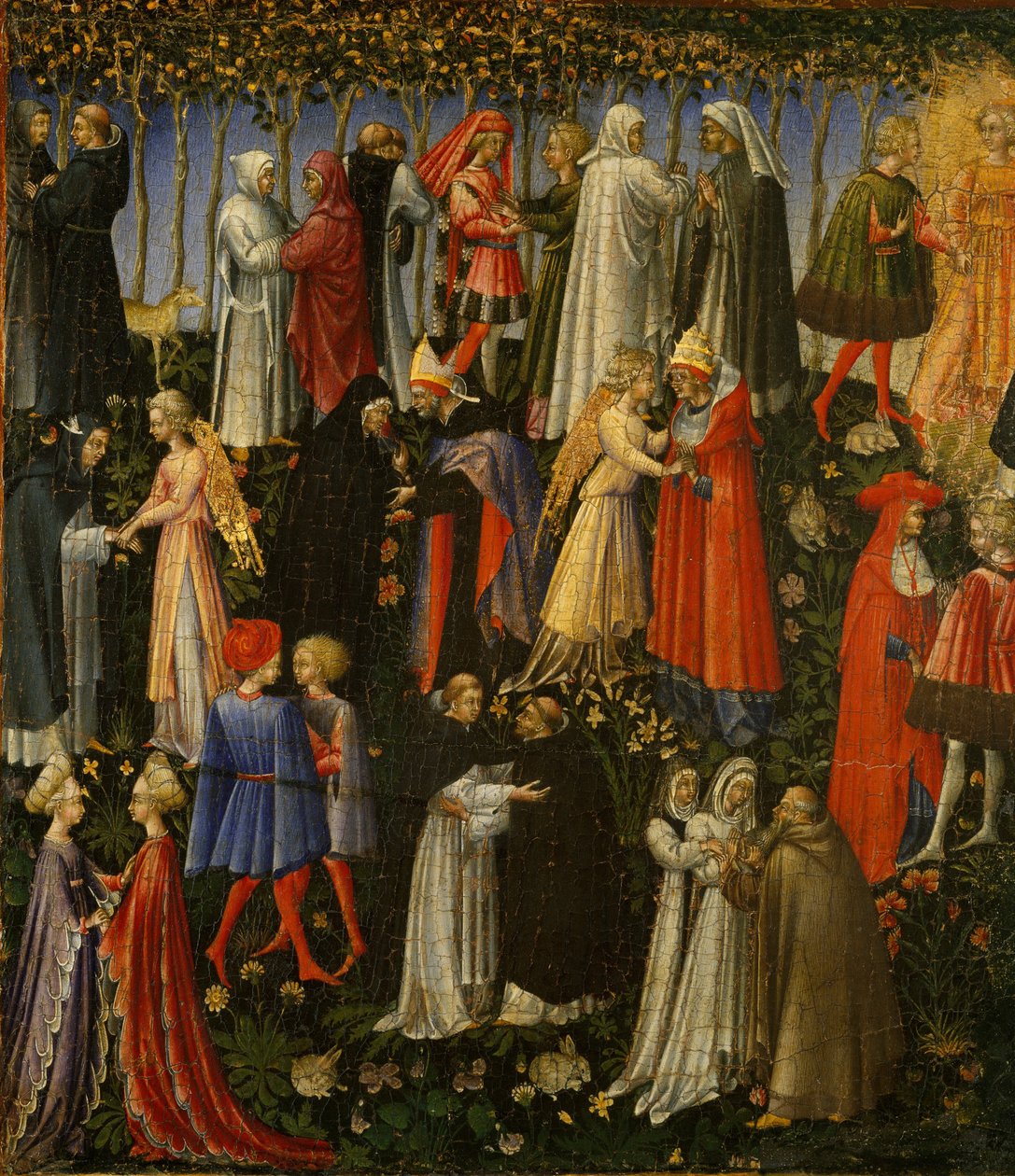 Paradiso, 1445 da Giovanni di Paolo