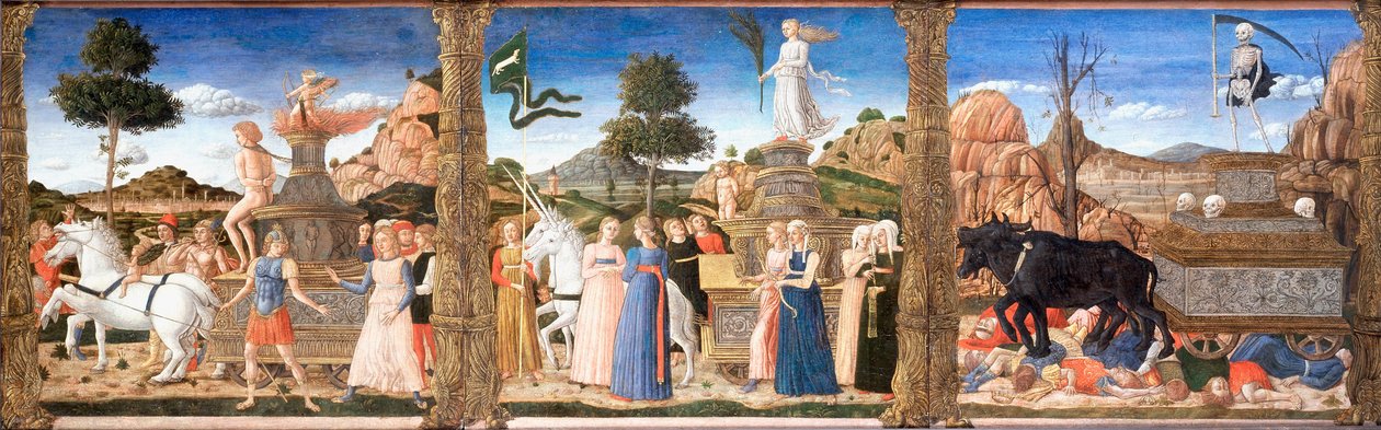 I trionfi di Petrarca da Girolamo da Cremona