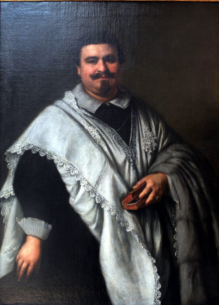 Ritratto di un canonico da Girolamo Forabosco