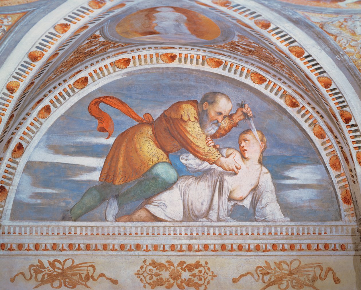La morte di Virginia da Girolamo Romanino
