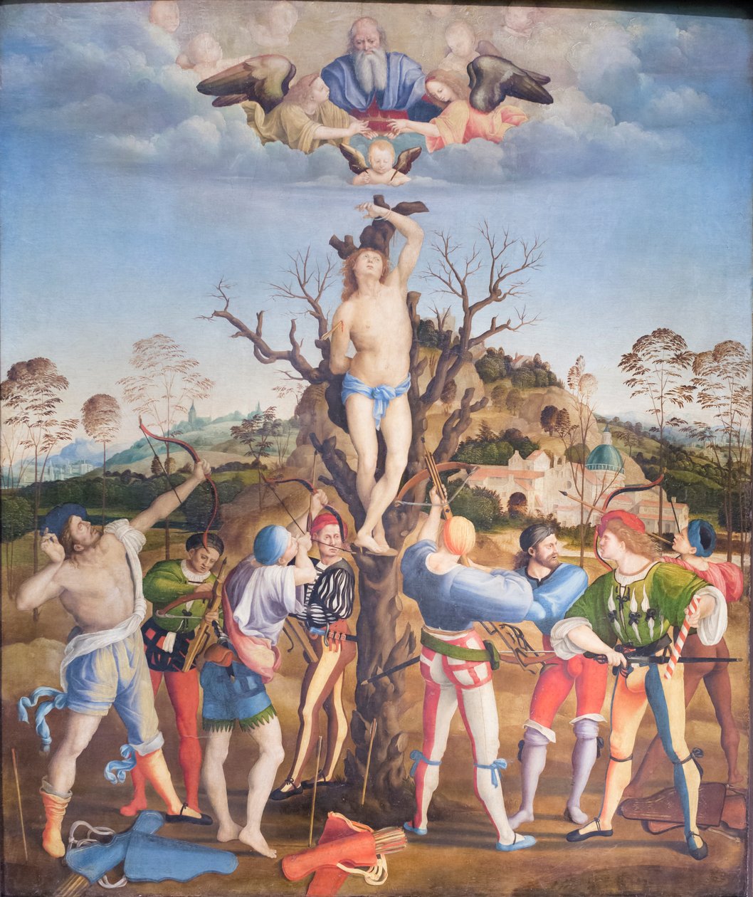 Martirio di san Sebastiano da Girolamo Genga