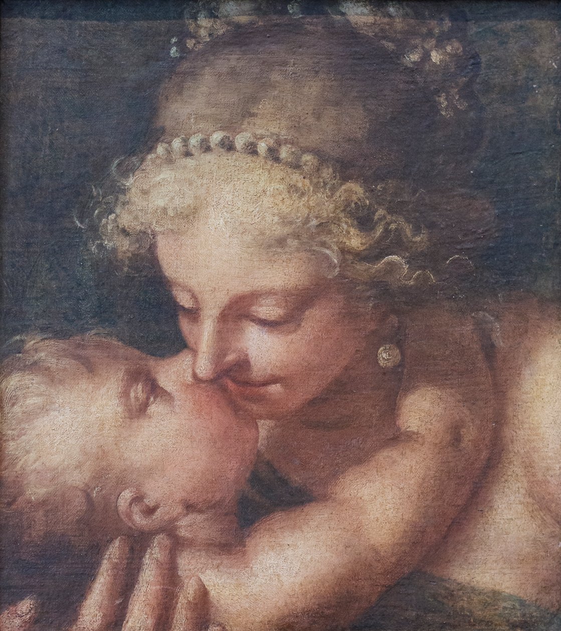 Amore che bacia Venere da Girolamo Pellegrini