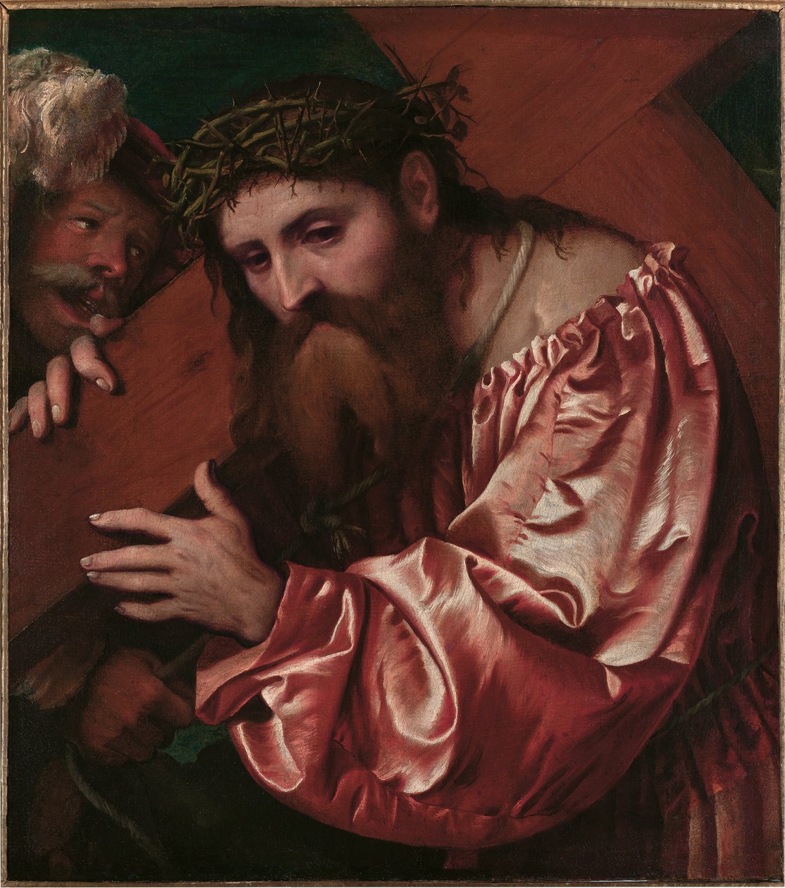 Cristo che porta la croce da Girolamo Romanino