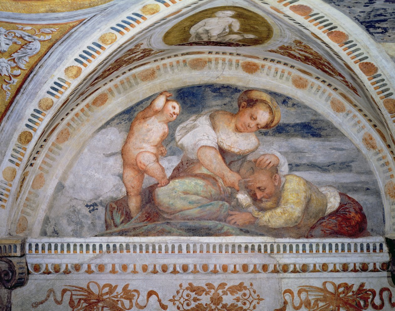 Sansone e Dalila da Girolamo Romanino