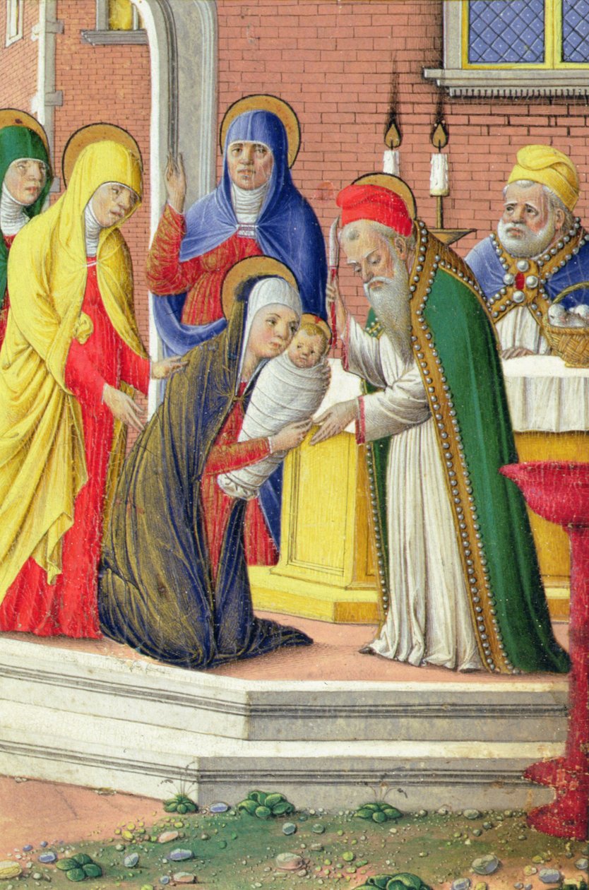 Presentazione al Tempio, c.1465 da Girolamo da Cremona