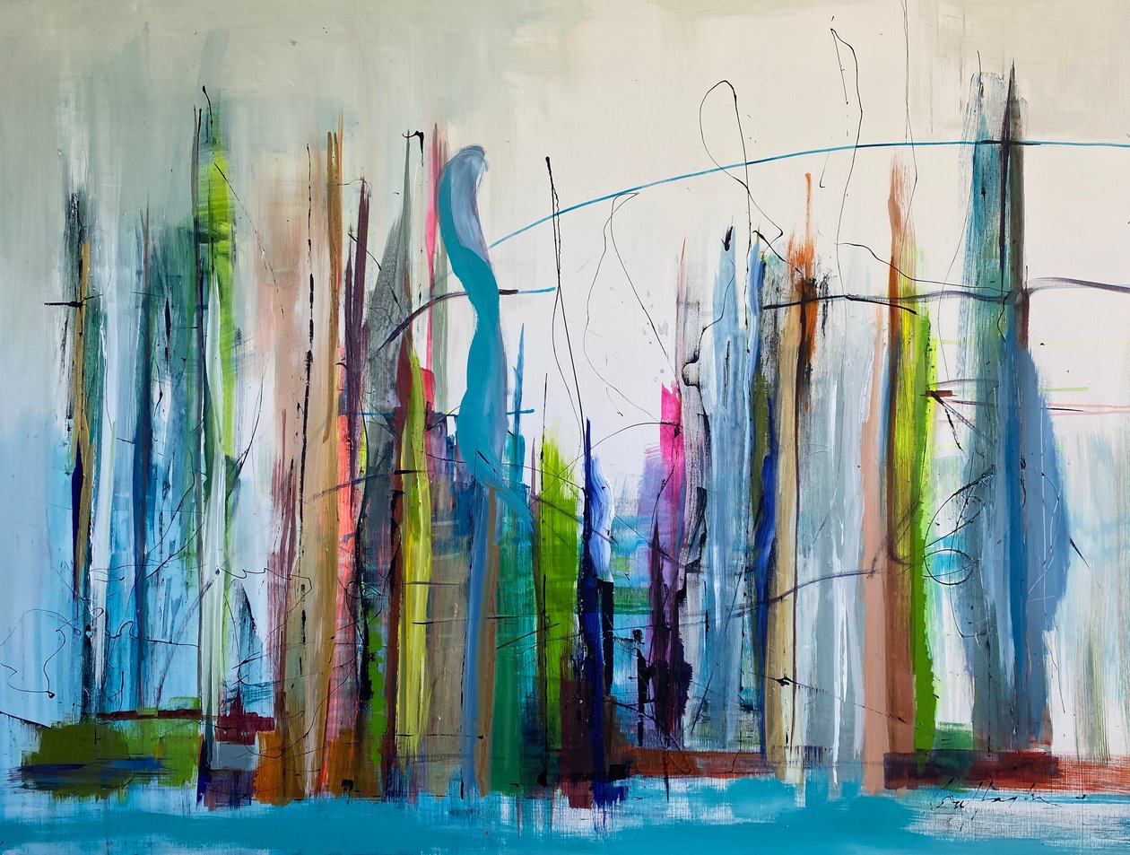 Tutti insieme (pittura) da Gisela Gaffoglio