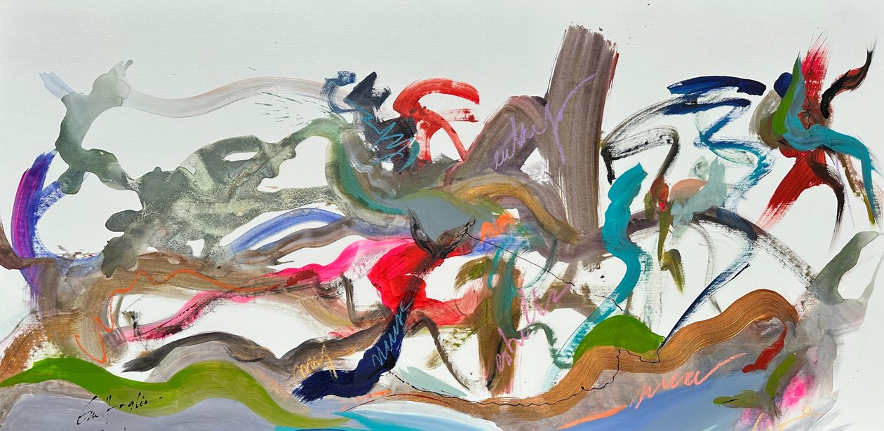Amare la natura (pittura) da Gisela Gaffoglio
