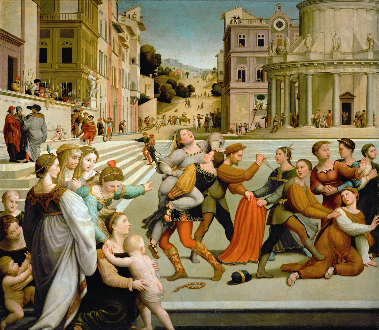 Stupro di Dina da Giuliano Bugiardini