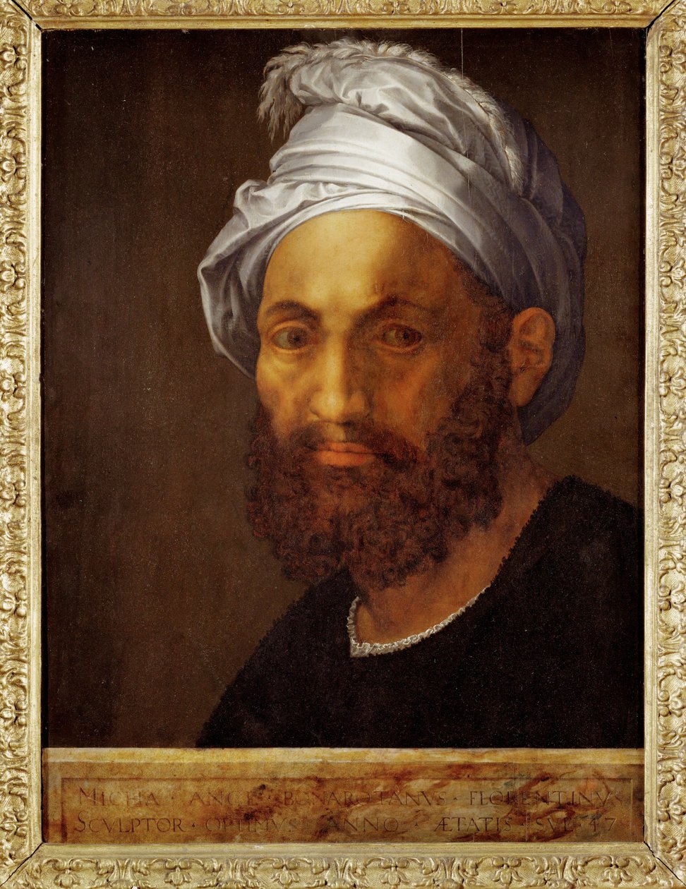 Ritratto di Michelangelo ... da Giuliano Bugiardini