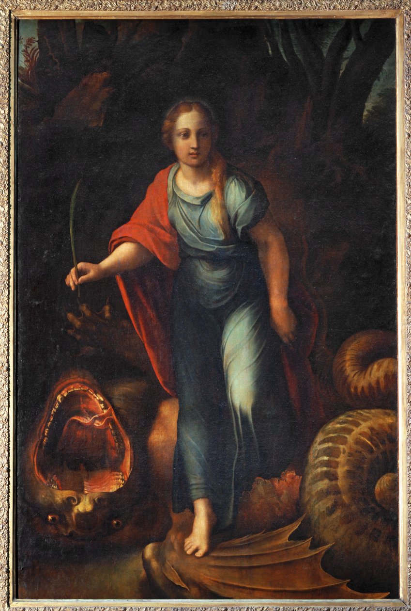 Sainte Marguerite - Santa Margherita ... da Giulio Romano