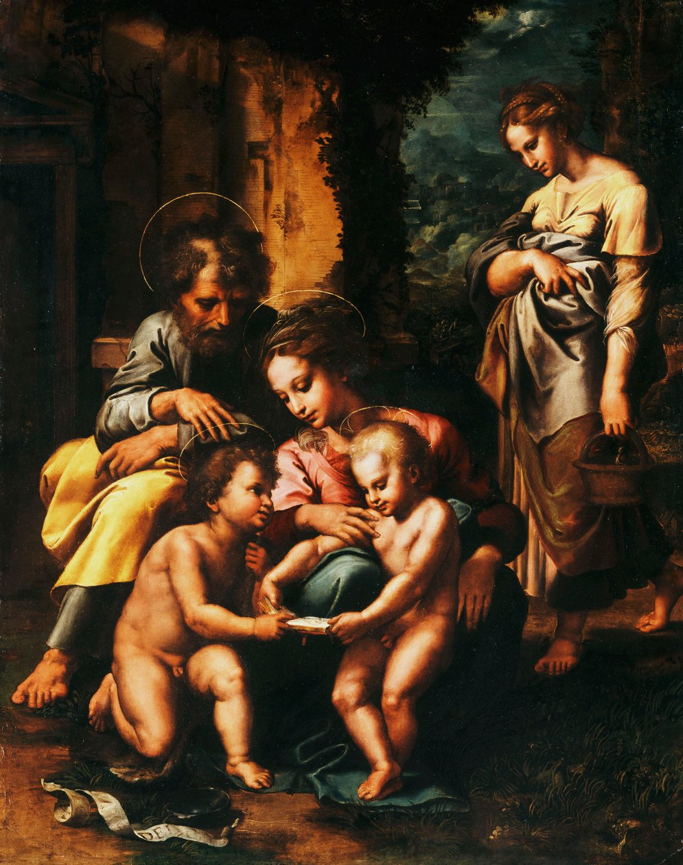 La Sacra Famiglia Spinola da Giulio Romano