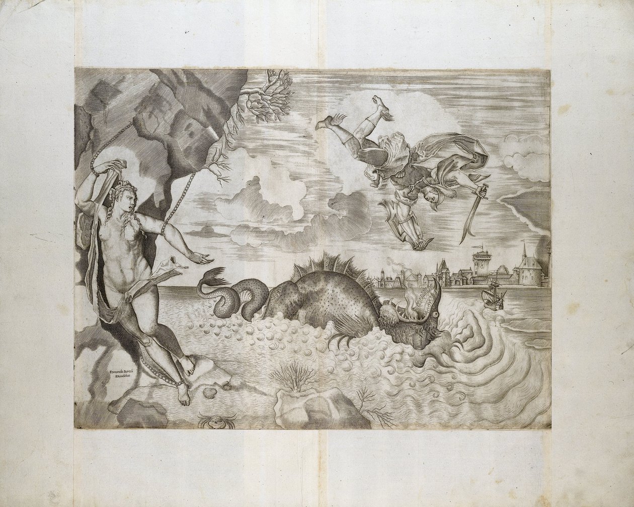 Perseo e Andromeda da Giulio Sanuto