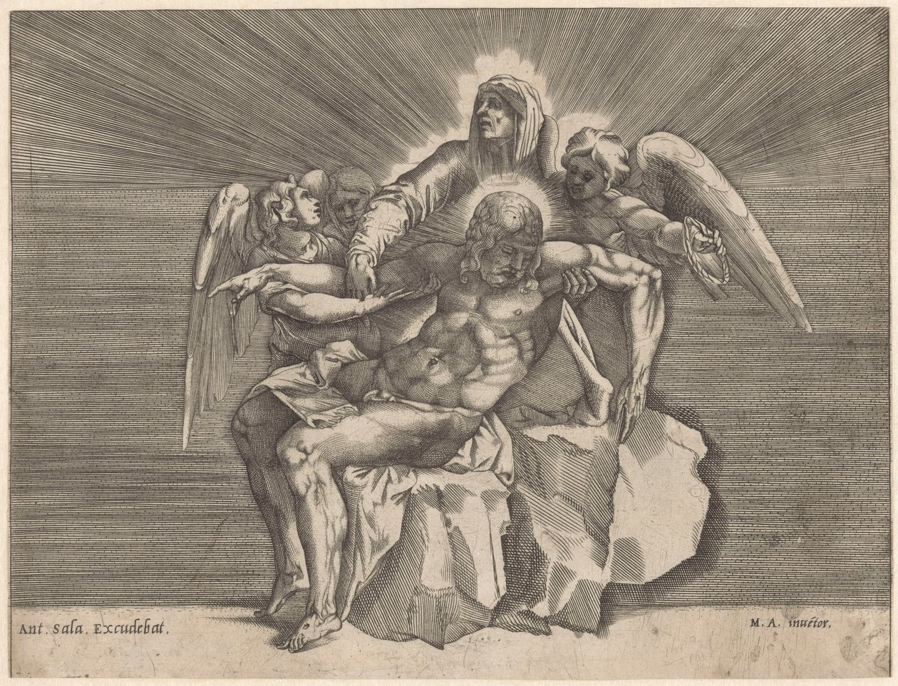Pietà da Giulio Sanuto