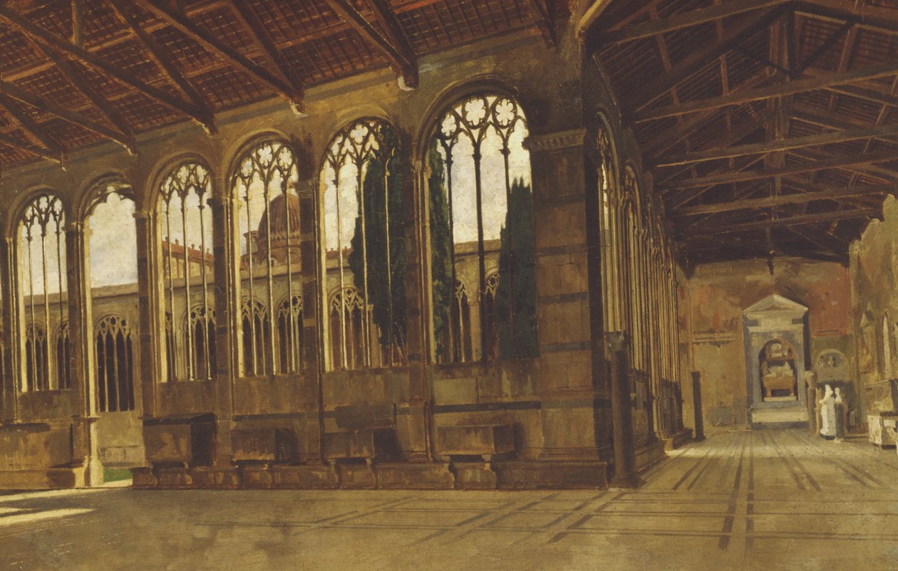 Il Cimitero di Pisa da Giuseppe Abbati