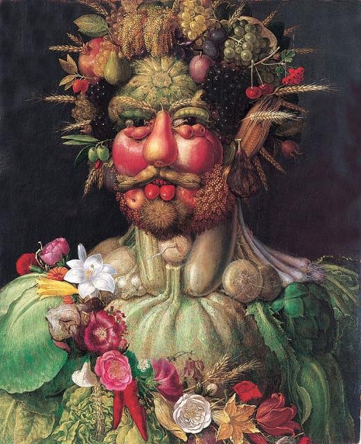 Rodolfo II come Vertumno da Giuseppe Arcimboldo