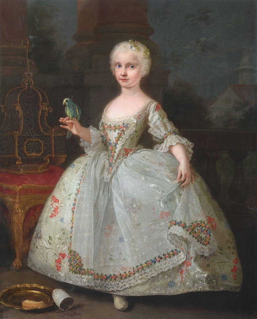 Infanta María Isabel di Spagna (1743-1749) da Giuseppe Bonito