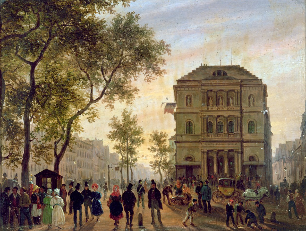 Boulevard Saint-Martin e il Théâtre de l