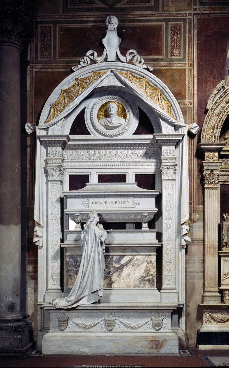 Monumento a Gioacchino Rossini (1792-1868) 1900 da Giuseppe Cassioli