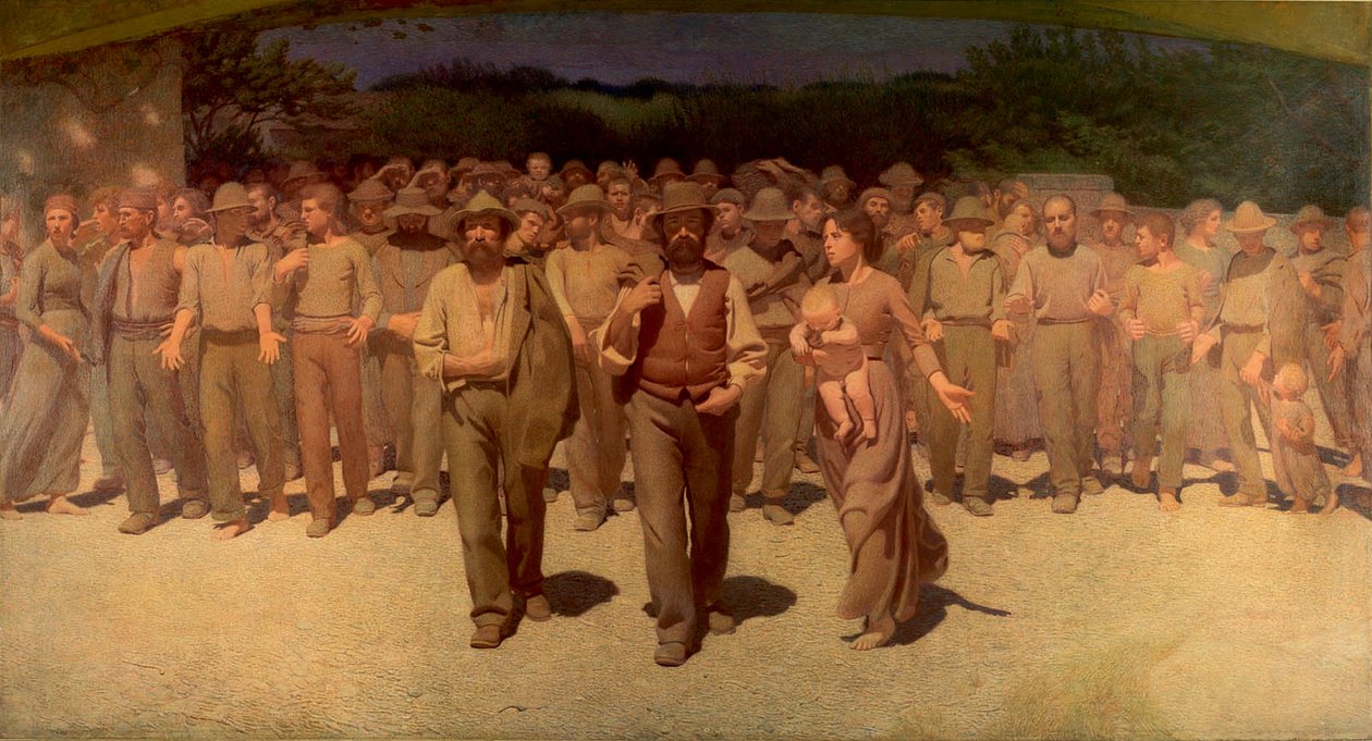Il Quarto Stato da Giuseppe Pellizza da Volpedo