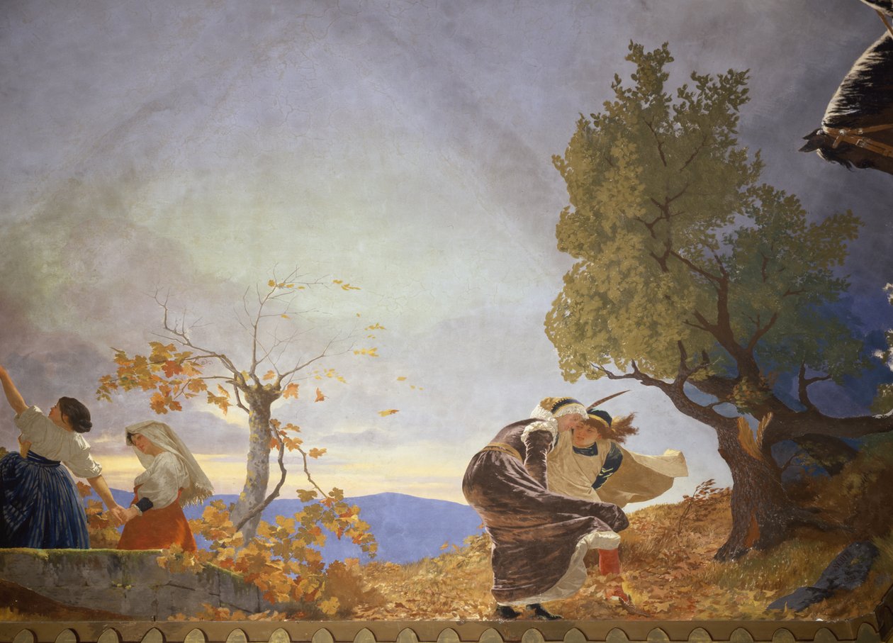 Autunno, fine XIX secolo da Giuseppe Sciuti