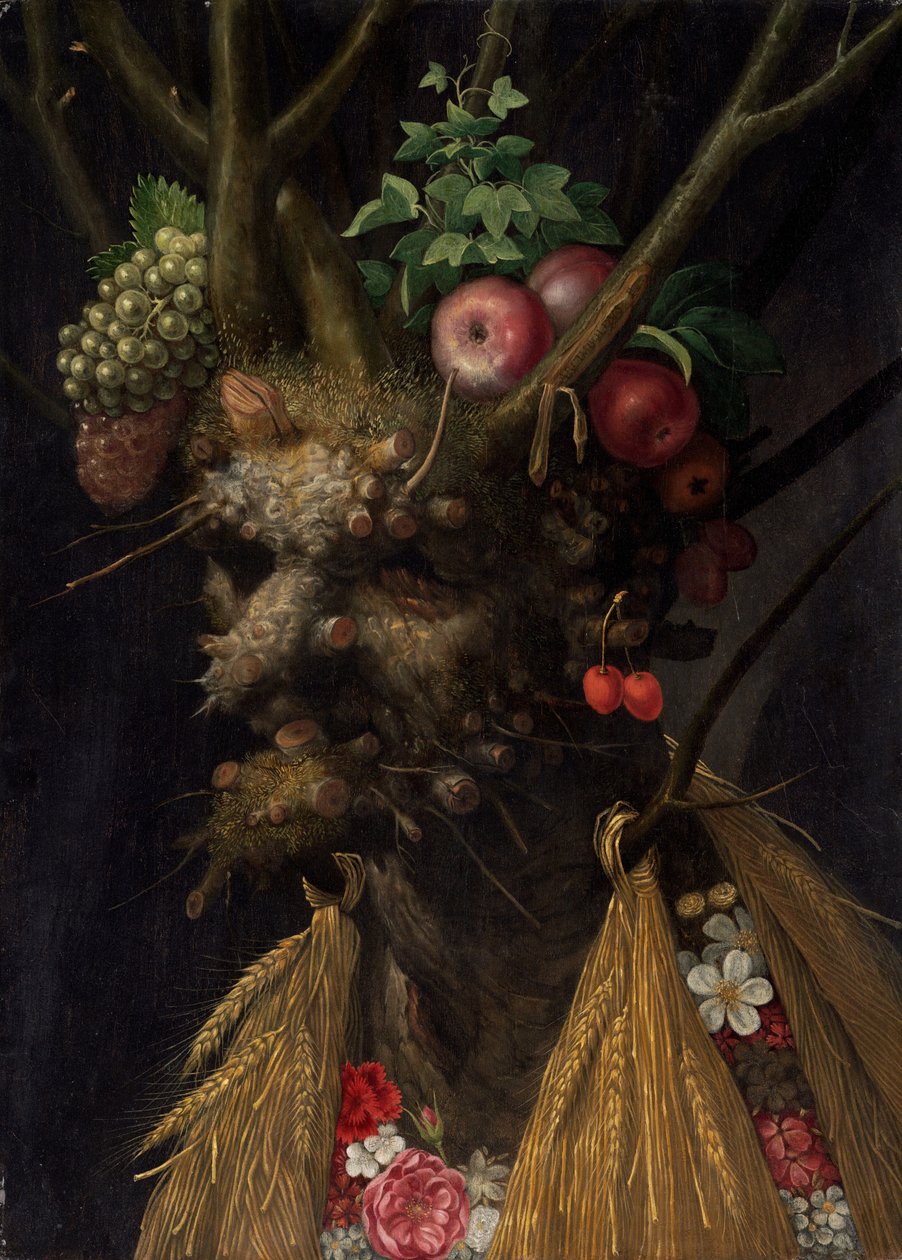 Quattro stagioni in una testa, ca. 1590 da Giuseppe Arcimboldi