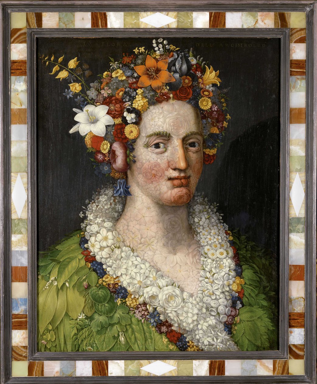 Flora, 1589 da Giuseppe Arcimboldo