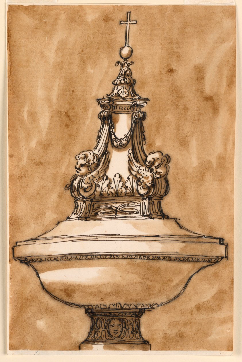 Fonte battesimale da Giuseppe Barberi
