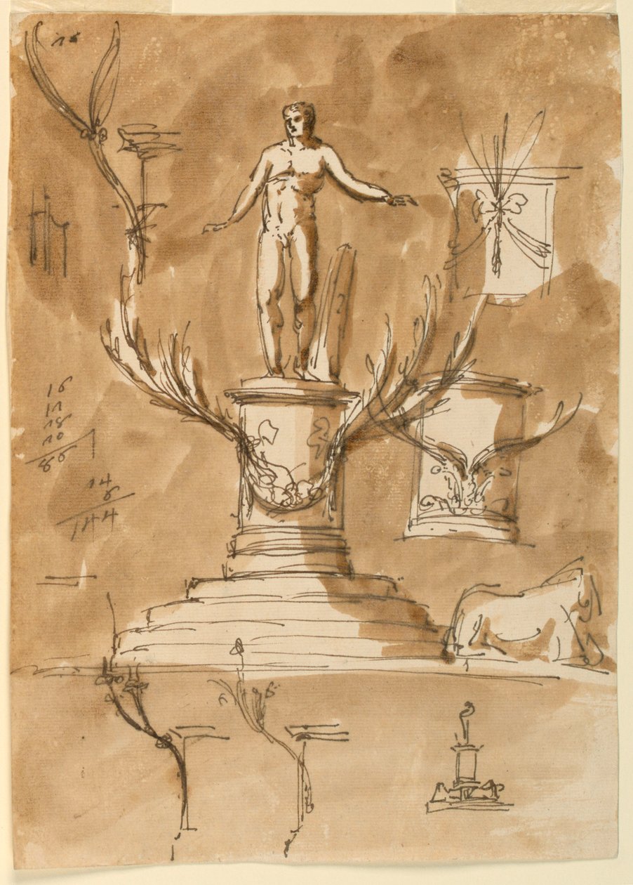 Candelabri da Giuseppe Barberi