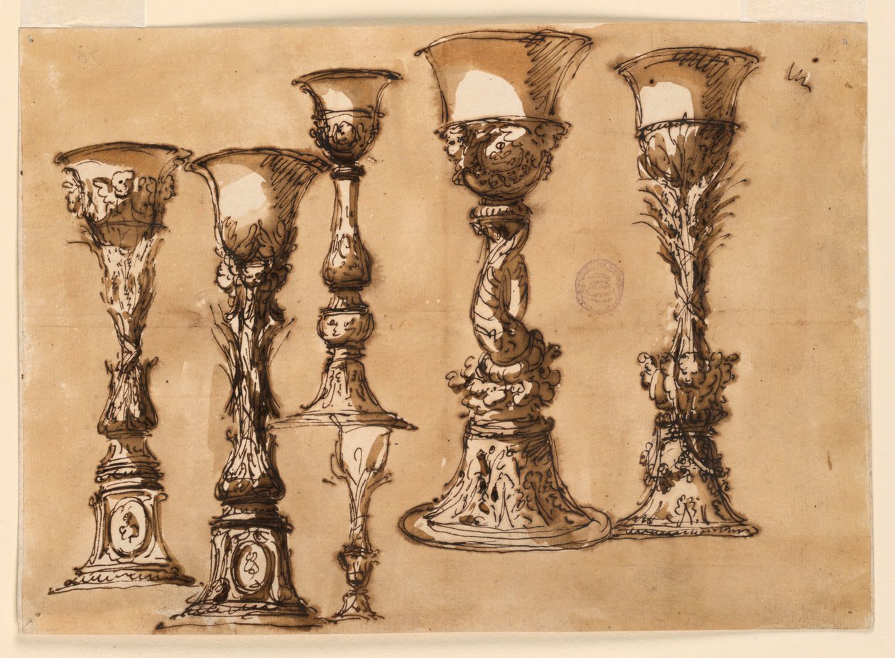 Design per calici da Giuseppe Barberi