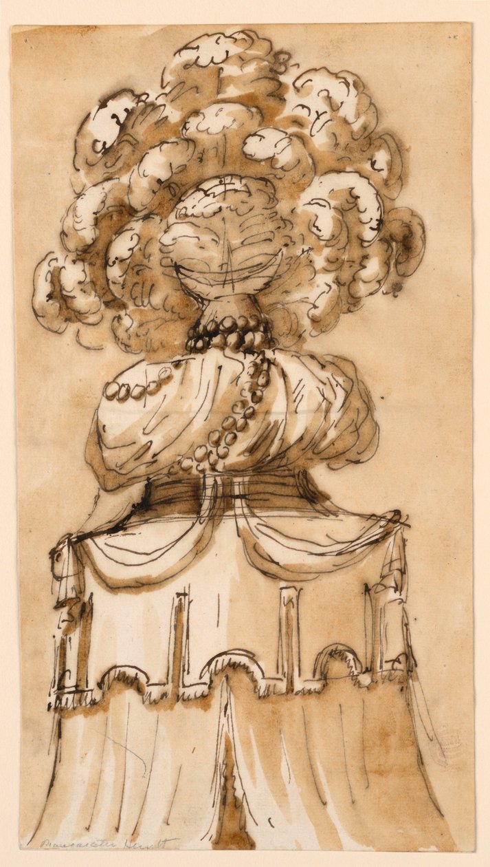 Cresta di un baldacchino da Giuseppe Barberi
