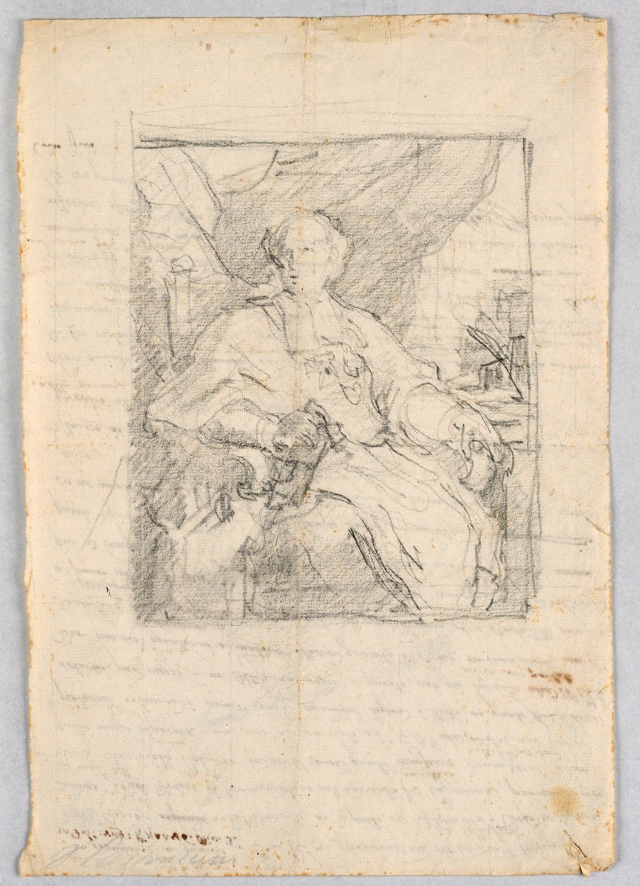 Schizzo di ritratto da Giuseppe Barberi