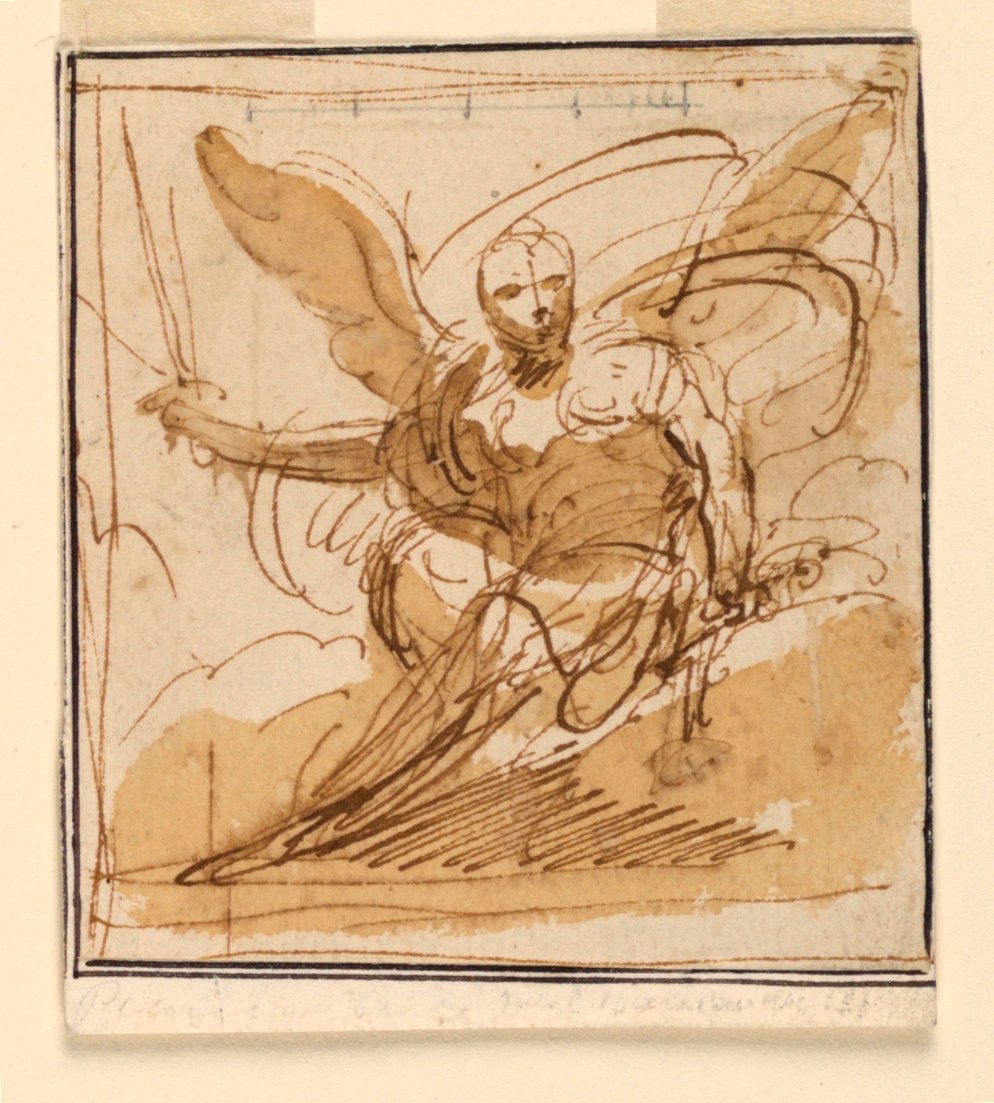 Bozzetto per un Affresco da Giuseppe Bernardino Bison