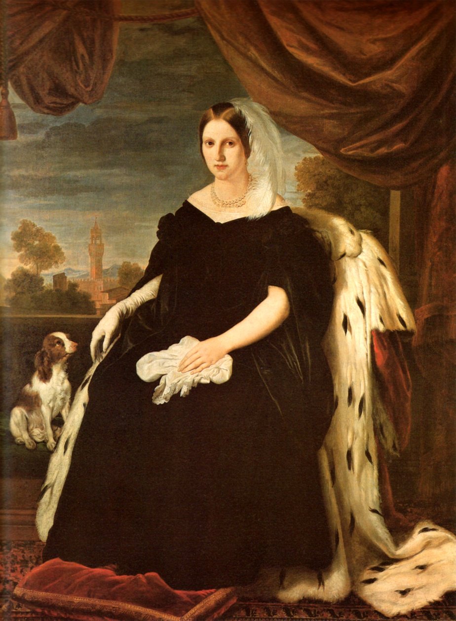 Ritratto di Maria Antonietta di Toscana da Giuseppe Bezzuoli