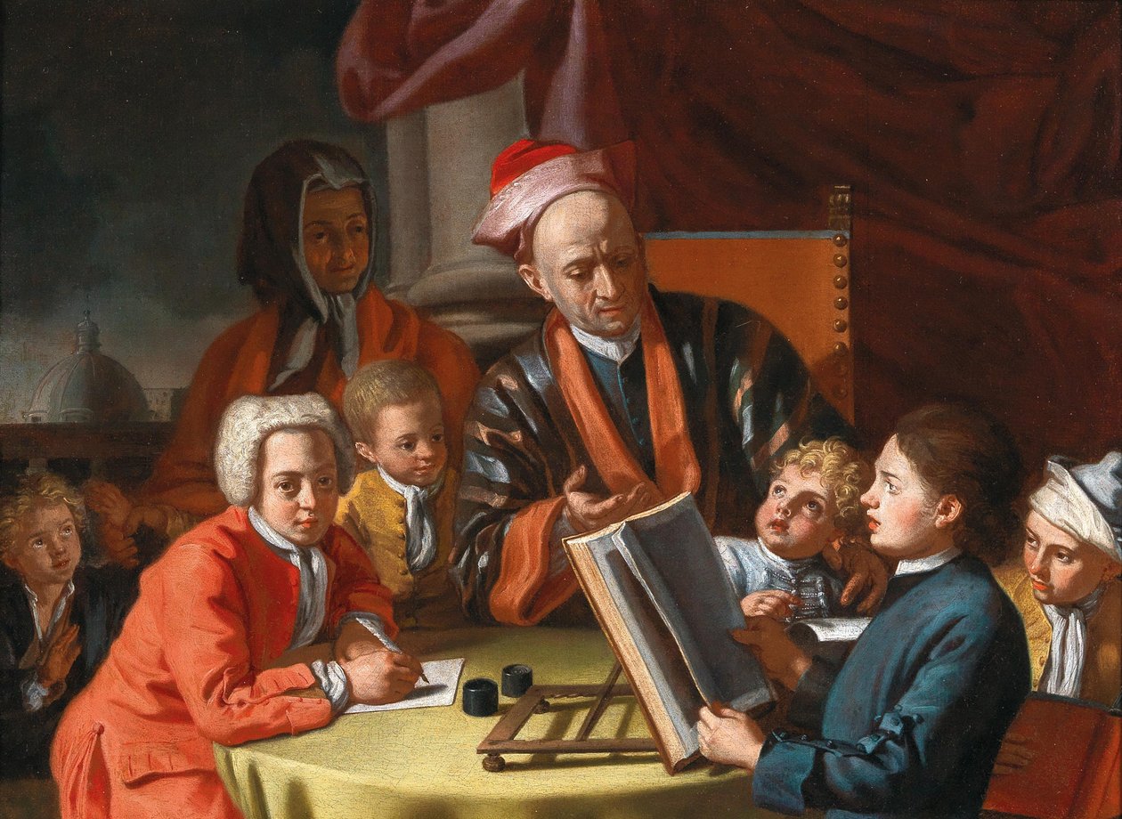 La lezione da Giuseppe Bonito