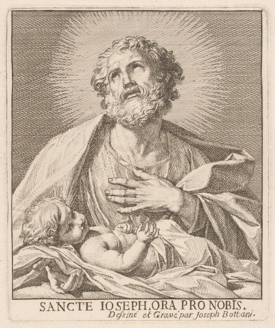 San Giuseppe e il Bambino Gesù da Giuseppe Bottani