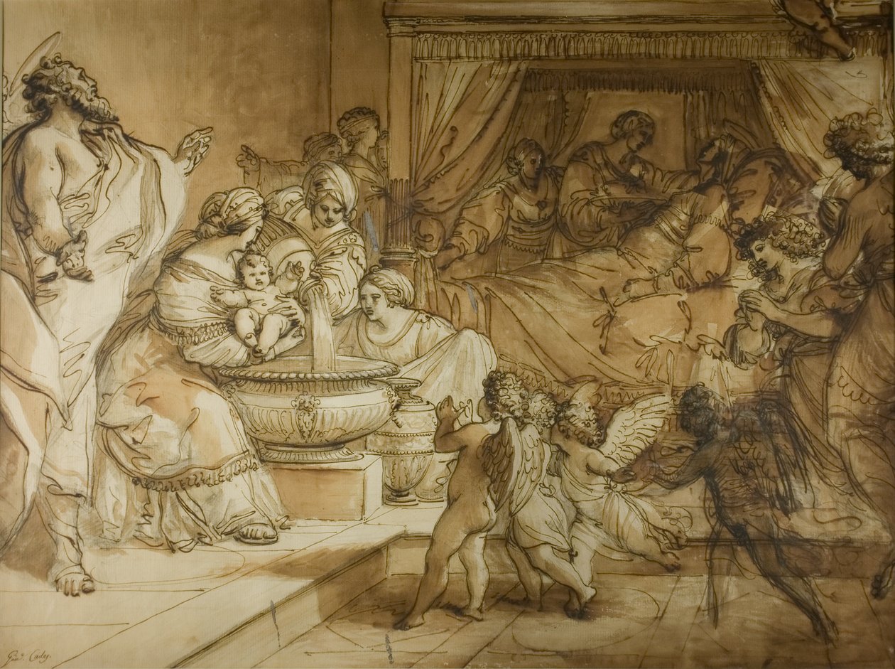 Nascita della Vergine da Giuseppe Cades