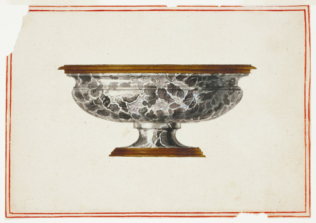 Bacino di pietra da Giuseppe Grisoni