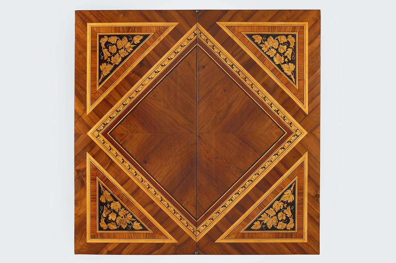 Piano del tavolo (legno) da Giuseppe Maggiolini