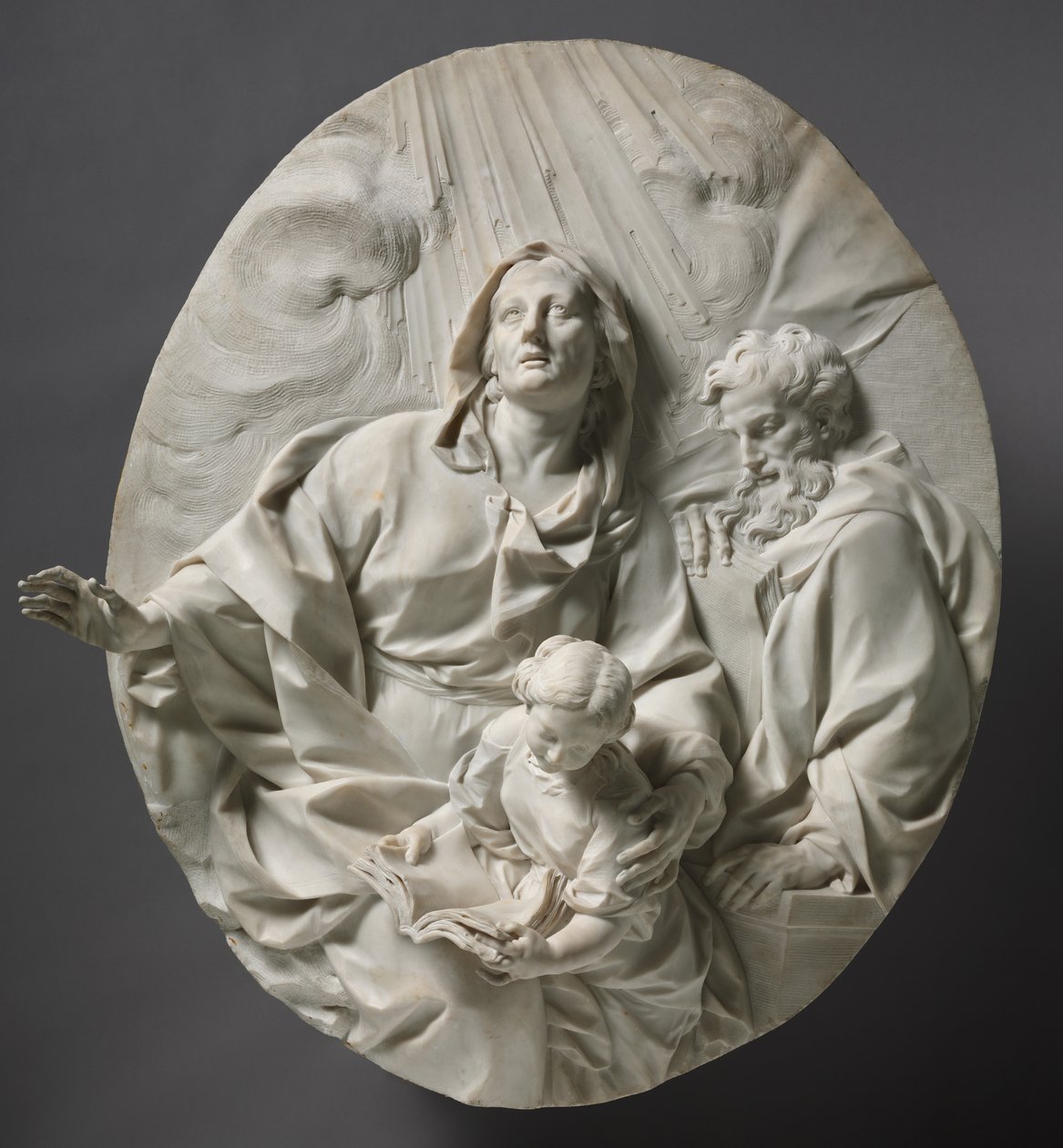 Educazione della Vergine, c.1700 da Giuseppe Mazzuoli