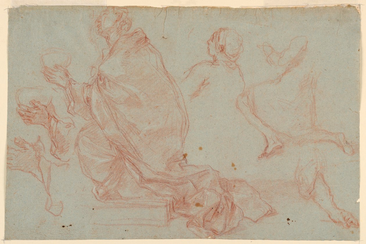 Figure inginocchiate da Giuseppe Passeri