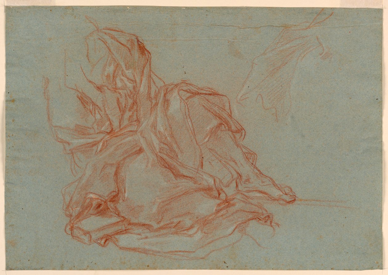 Studi per un Giovane, Drappeggio da Giuseppe Passeri
