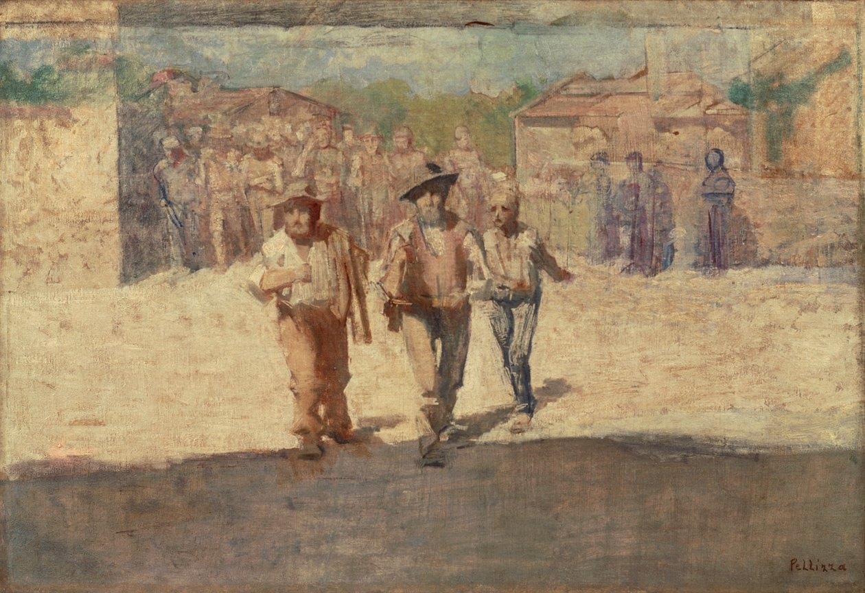 Gli ambasciatori della fame da Giuseppe Pellizza da Volpedo