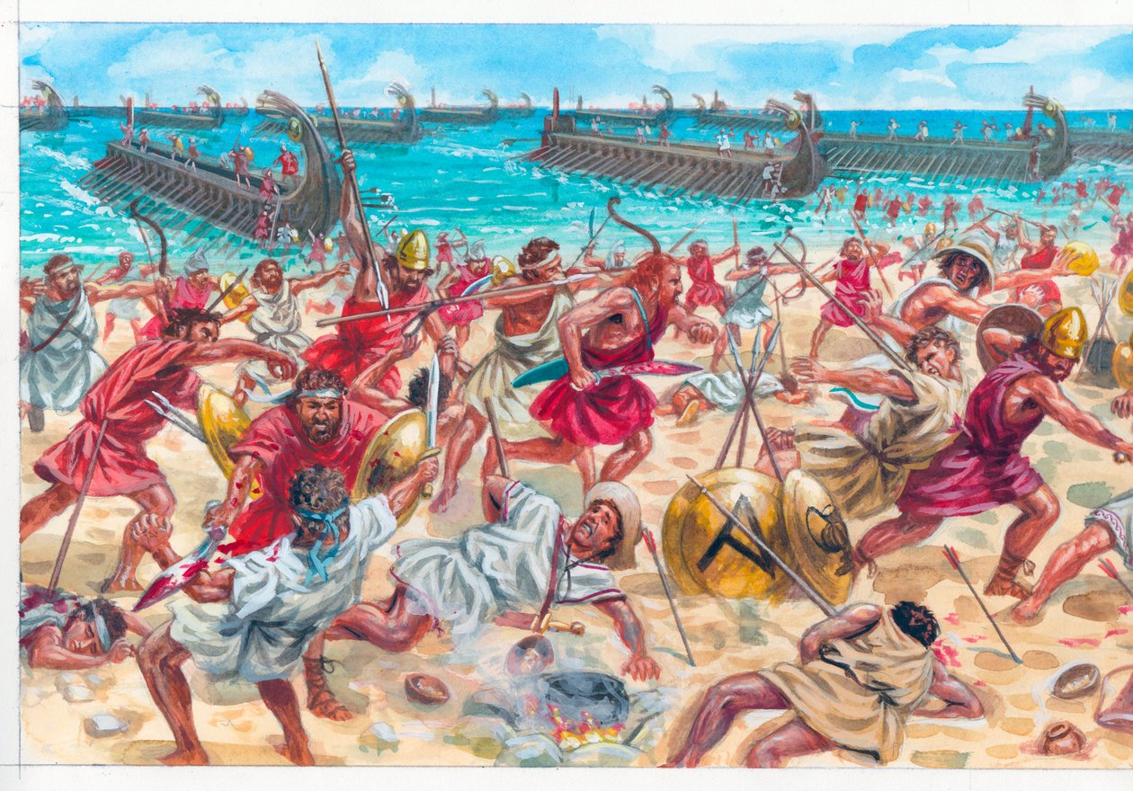 Battaglia di Egospotami da Giuseppe Rava