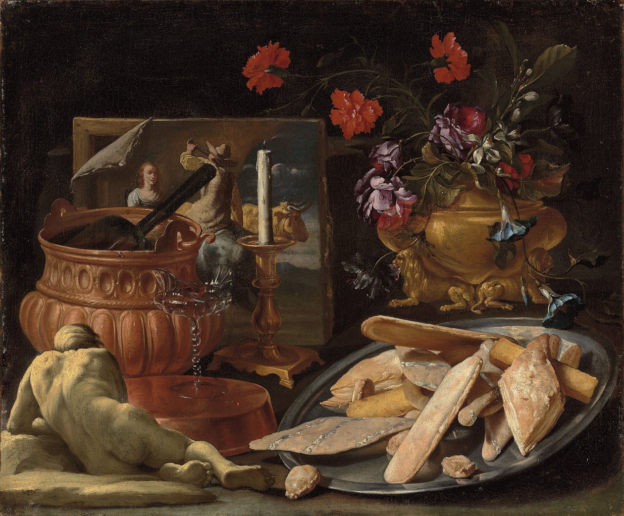 Allegoria dei cinque sensi da Giuseppe Recco