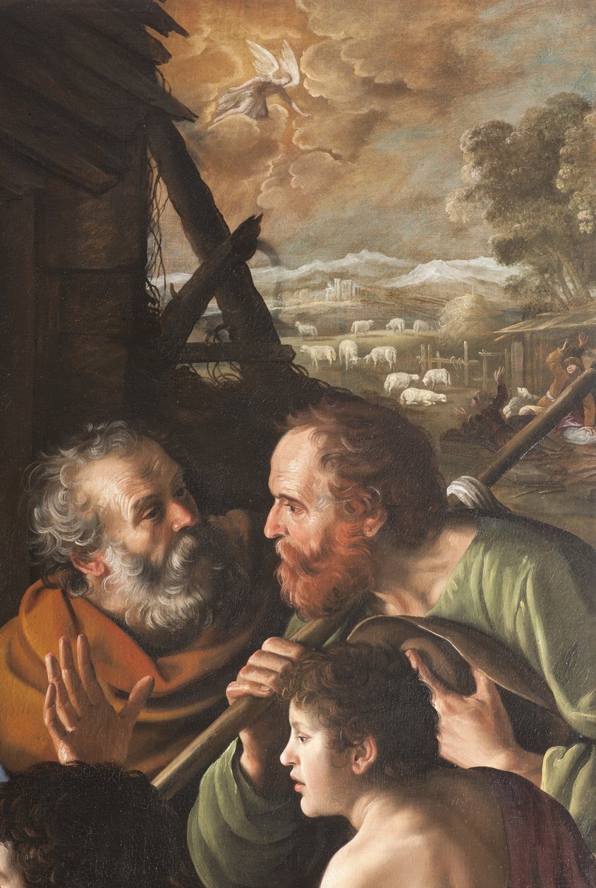 La Natività (dettaglio) da Giuseppe Vermiglio