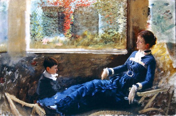 Riposo, 1879 da Giuseppe de Nittis
