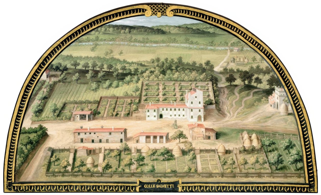 Villa Medicea di Collesalvetti da Giusto Utens