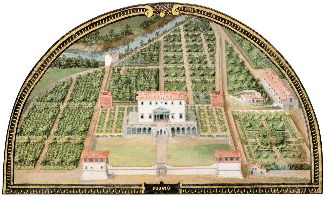 Villa Medicea di Poggio a Caiano da Giusto Utens